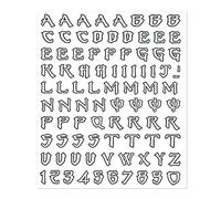 Quattroerre 1204 Kit Lettere Adesive Monster