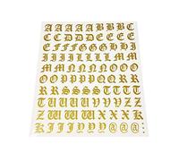 Quattroerre 1211 Kit Lettere Adesive Gothic Oro