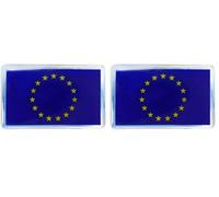 Quattroerre 131 Sticker Targhetta Europa (Confezione da 2)