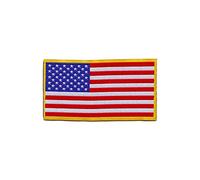 Quattroerre 14503 Toppe Patch Adesive Bandiera Americana per tessuti