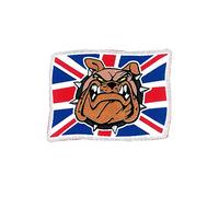 Quattroerre 14505 Toppe Patch Adesive Bulldog per tessuti