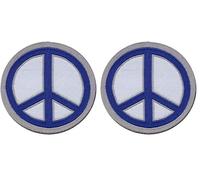 Quattroerre 14507 Toppe Patch Adesive Ovale per tessuti (Confezione da 2)