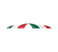 Quattroerre 19808 Adesivi 3D Bike Protec Shark Tricolore Metallico, 172 X 36 Mm