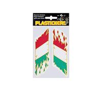 Quattroerre 5704 Adesivo Rifrangente Plasticker Bandiera Italia Strappata