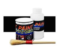 Vernice per Pinze Freni Alte Temperature Nero 100 ml per Auto