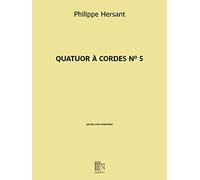 Quatuor à cordes No 5 Pour 2 Violons, Alto, Violoncelle