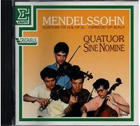 Quatuor Sin Nomine: Patrick Genet, François Gottraux, Nicolas Pache, Marc Jaermann - Mendelssohn - Quatuor Sin Nomine
