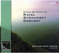 Maurice Ravel String Quartets By Ravel/Stravinsky/Debussy (CD) Album