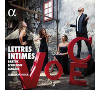 Quatuor Voce - Lettres Intimes: Quartets By Bartok Schulhoff Jana