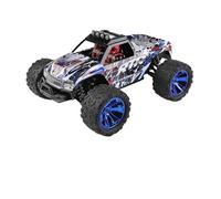 Quavva 144018 1:14 4WD RC Monster, 35KM/H, asse centrale di trasmissione, sospensione indipendente, 390 forte motore magnetico, 2.4G 80m 7.4V 1500mAh, LED ad alta luminosità, All-Weather(144018