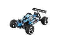 Quavva 184011 1:18 4WD RC Buggy, velocità 30 km/h, doppia modalità, sospensione indipendente a quattro ruote, motore magnetico forte 390, 2,4 G, 60 m, 7,4 V, 900 mAh, personalizzabile, età 14+