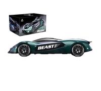 Quavva Auto da deriva radiocomandata in scala 1:24 4WD da 2,4 GHz, luci a LED, rotazione a 360 gradi, pneumatici intercambiabili per competizione e deriva, SG208PRO, ottimo regalo per adulti