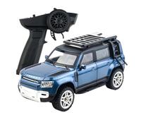 Quavva Crawler RC 2402 scala 1/24 G 4WD con trasmissione a ingranaggi in metallo, capacità di arrampicata su tutti i terreni, porte apribili e illuminazione LED realistica, controllo proporzionale