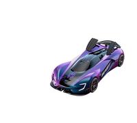 Quavva SG208PRO RC Drift Car, scala 1/24, 4WD, 2,4 GHz, colore sfumato, rotazione a 360°, ala posteriore automatica, pneumatici da competizione e deriva intercambiabili, funzione sonora (1 batteria