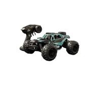 Quavva SPEED PIONEER Scala 1/16 4WD Lega RC Dragster, Velocità 35KM/H, 390 Forte motore magnetico Velocità infinitamente variabile, 2.4GHz Radio, HW8808 (blu)