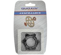 Quaxar - Adattatore originale Centerlock a 6 fori/holes Nero/Black perni 15-20mm