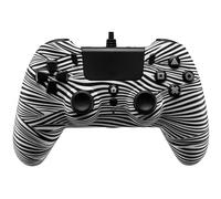 Qubick Wired Controller Nero Bianco (PS4) Qubick