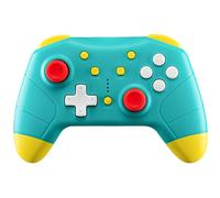 Qubick ACSW0101 periferica di gioco Verde, Giallo Gamepad Analogico Nintendo Switch Qubick
