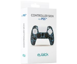 Qubick Cover Controller Camo Ocean PS5