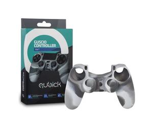 Qubick Cover gamepad PLAYSTATION 4 Guscio Silicone Camo ACP40102