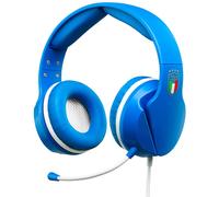 Cuffie gaming Qubick ACMU0045 MULTIPIATTAFORMA Figc Italia Blue e Whit