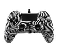 Qubick Wired Controller Nero Bianco (PS4) Qubick