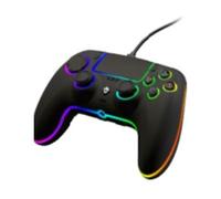 QUBICK WIRED CONTROLLER RGB BLACK (PS5) Accessori PS5