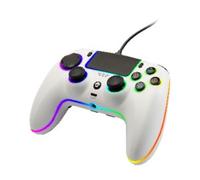 QUBICK WIRED CONTROLLER RGB WHITE (PS5) Accessori PS5