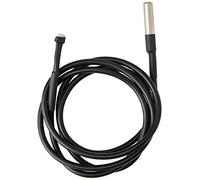 Qubino sensore di temperatura e umidità Interno Cablato, lunghezza cavo 1 metro, nero