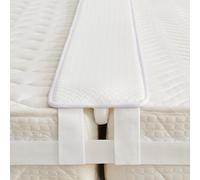 Qucover Unisci Materassi Singoli in Matrimoniale, 200x20cm Unire due Materassi Singoli in Matrimoniale, Connettore a Due Letti Connettore con Cinghie Connettore in Spugna,10M
