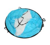 Qudinip 108 Cm Kayak Sail, Design Compatto con Finestra Chiara e Borsa di Stoccaggio, per Kayaks Canoe Gonfiabili Barche (Blu)