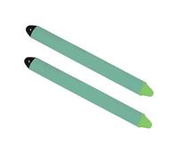 Qudinip 2 penne stilo, touchscreen adatto ai bambini, con Tether rimovibile, per tablet e la maggior parte dei dispositivi touch screen (verde)
