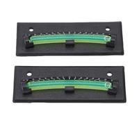 Qudinip 2pcs Livello di RV, Lettura di Inclinazione Accurata con Liquido Trasparente Non Mandato, 2 Metodi di Montaggio con Viti Incluse, per il Camion del Rimorchio RV Off Road Vehicle