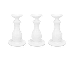 Qudinip 3 Pezzi Fermaporta in Gomma Fermaporta per Lavatrice per la Circolazione Dell'aria della Lavatrice a Carico Frontale 8,5x5,2x3,3 Cm (Bianca)
