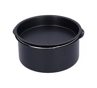 Qudinip Accessori per Friggitrice Set per Torta Antiaderente e Teglia per Pizza per Torte Soffici e Piatti Salati, Acciaio Al Carbonio, unità 2 (Batteria agli ioni di litio da 7 pollici 1500 mAh)