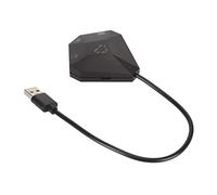 Qudinip Adattatore per Tastiera e Mouse, Convertitore Plug and Play per 360 con Mappatura Personalizzata, Giochi Senza Latenza