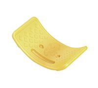 Qudinip Altalena per Bambini e Adolescenti Giocattolo di Allenamento Funzionale in Plastica Resistente per lo Sviluppo delle capacità Motorie 50x23,5x2,3 Cm (Gialla)
