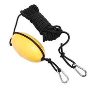 Qudinip Ancora Marina da 9,8 M 32,2 Piedi, Materiale in PVC Resistente con Cinghia in Tessuto Rinforzato, Design Leggero e Compatto, Apertura Automatica con Fondo Ponderato, per B