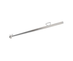 Qudinip Asta Portabandiera per Barca, Lunghezza 610 Mm, Robusta e Stabile, in Acciaio Inossidabile 316, per Yacht Marini e (Testa a sfera grande 25 mm/1 pollice)