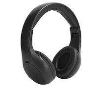 Qudinip Auricolari Wireless Pieghevoli con Auricolare Bluetooth HRD601 per Giochi Musicali All'aperto, Design Confortevole, Materiale ABS Resistente (Nera)