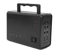 Qudinip Banca di Alimentazione del Generatore Solare Compatto della Centrale Elettrica Portatile per i Viaggi di Campeggio All'aperto 5000mAh ABS