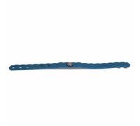 Qudinip Banda Al Polso Antistatico, Rinforzo Minerale Ionico Negativo Bracciale Anionico Leggero Comodo per Uomini Donne, con Piccole Dimensioni per Fare Jogging Ciclismo (Blu)