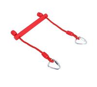 Qudinip Barra per Scimmie per Bambini, Altalena da Arrampicata in Ferro di Plastica Resistente con Design Unico Dell'impugnatura per Attrezzature da Gioco per Interni Ed Esterni