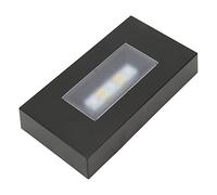 Qudinip Base per Supporto Luminoso a LED Base per Display Colorata Multimodale Alimentata Tramite USB per Opere D'arte e Gioielli Rettangolare in ABS 1 unità