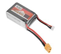 Qudinip Batteria LiPo 14,8 V 1600 MAh 75C con Spina XT60 per Auto RC, Barche e Droni Materiale Ai Polimeri di Litio, Confezione da 1