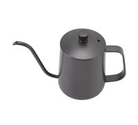 Qudinip Bollitore Piccolo da versare. Elegante Bollitore da caffè Lungo e Stretto in Acciaio Inossidabile per un Perfetto Momento del tè (350ml)