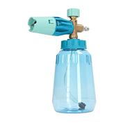 Qudinip Bomboletta Spray Regolabile con Generatore di Schiuma Ad Alta Pressione da 1 Litro per Lavaggio Auto e Pulizia Domestica 4000 Psi con Ugello Girevole (Viola)