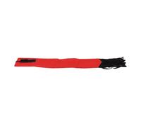 Qudinip Borsa per Coda di Cavallo con Frange, Tessuto Non Tessuto Protettivo per Accessori per Toelettatura, Ideale per Uso in Ranch o Rimorchio, 1 Borsa per Coda di Cavallo (Rossa)