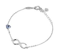 Qudinip Bracciale a 8 Forme Elegante Regalo di Gioielli da Donna per L'anniversario di Compleanno 1 X Braccialetto