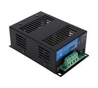 Qudinip Caricabatteria per Generatore DC12V con Alimentatore Switching Intelligente a 2 Stadi Ricarica Efficiente a Casa o Al Lavoro, Lega di Alluminio, 1 unità